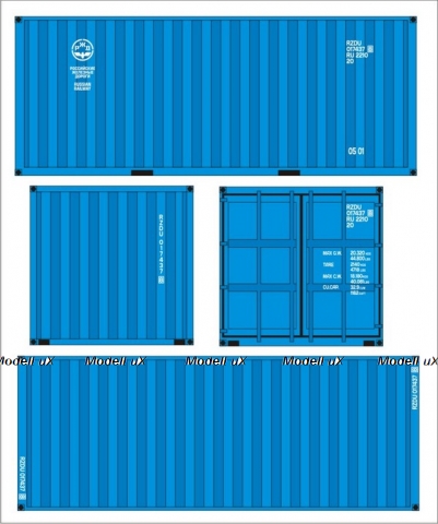 Декаль Контейнера современные