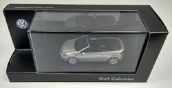 Volkswagen Rabbit (Golf) 6 Convertible 2012 silver, Schuco 1:43