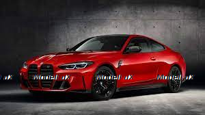 BMW M4 2020 Red, 410020121, Minichamps 1:43