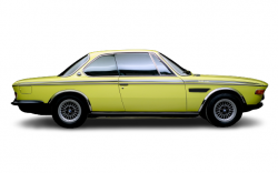 BMW 3,0 CSL 1971 Yellow, 155028130, Minichamps 1:18