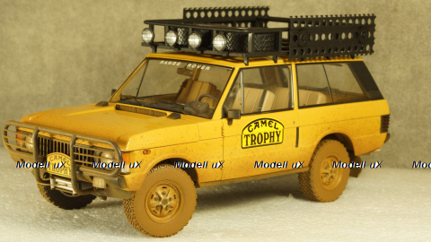 Range Rover Camel Trophy Papua New Guinea 1982 dirty version, ALM810110, Almost Real 1:18