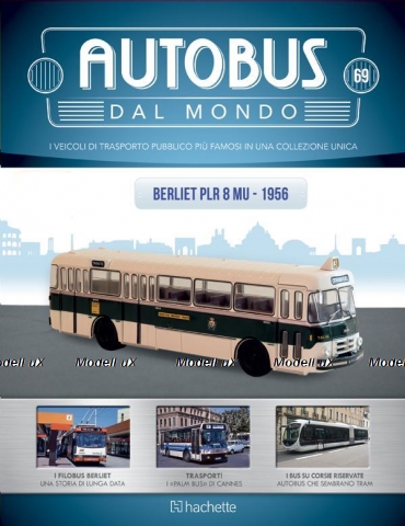 BERLIET PLR 8 MU 1956 №69, Hachette 1:43