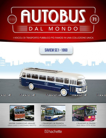 SAVIEM SC1 1960 №71, Hachette 1:43