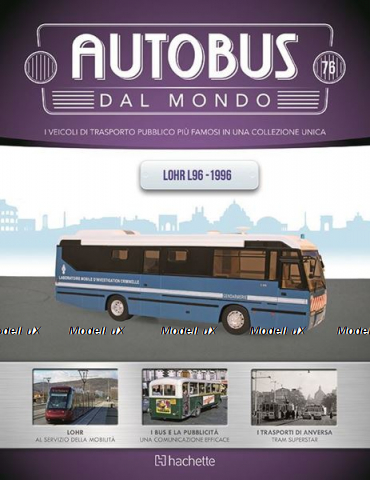 LOHR L96 - 1996 №76, Hachette 1:43