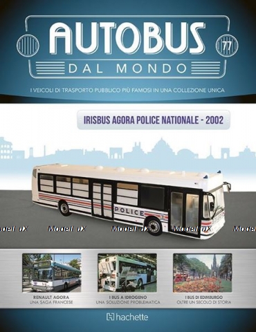 Irisbus Agora Police Nationale 2002 №77, Hachette 1:43