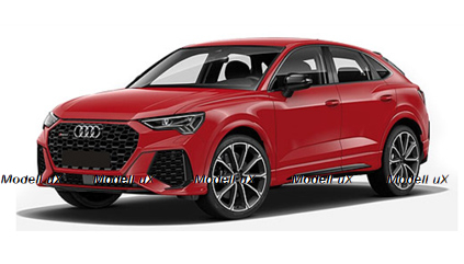 Audi RS Q3 Sportback 2019 Red Metallic, 870010100, Minichamps 1:87