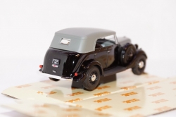 ГАЗ-М1 фаэтон с тентом черный