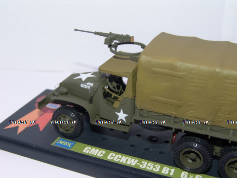 Studebaker US6 U1 с зениткой Browning США, МБК 1:43