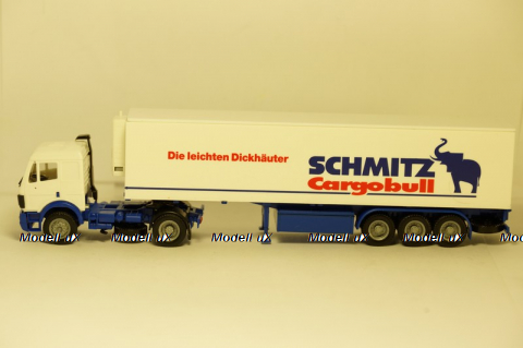 Mercedes + "Schmitz cargobul" полуприцеп 1:87
