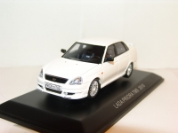 Lada Priora TSM белая, 221702, DiP Models 1:43