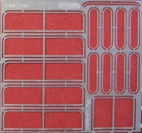 Фототравление Рамки форточек ЛАЗ-695 (Modimio), EM-256, 1:43