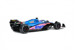 Renault F1 A522 Team Alpine BMW N 14 Monaco GP 2022 Fernando Alonso, blue pink, 1808803, Solido 1:18