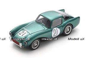 Aston Martin DB3 S No.21 24H Le Mans 1954 G. Whitehead - J. Stewart, S2436, Spark 1:43