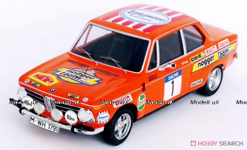 BMW 2002 - Trifels Rally 1973: Reinhard/ Hainbach / Wulf Biebinger, Trofeu 1:43