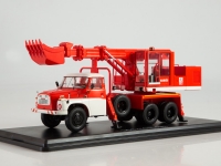 Экскаватор-планировщик UDS-110 (на шасси Tatra-148) пожарный, SSM1420, SSM 1:43