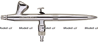 Аэрограф Harder&Steenbeck EVOLUTION SILVERLINE fPc Two in One 126103 (конусное сопло 0,15 мм/0,4 мм)