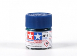 Краска матовая акриловая (Синий), Tamiya XF-8