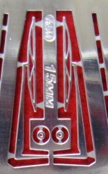 Фототравление Дворники 15мм, EM-162