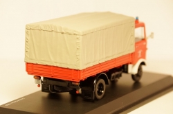 Mercedes Benz LP 608 Feuerwehr Pritsche/Plane, Schuco 1:43