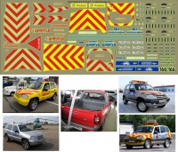 Декаль Нива шевроле №2