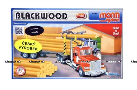 Сборная модель Western Star Blackwood MS 64,0107-64, Monti System 1:48