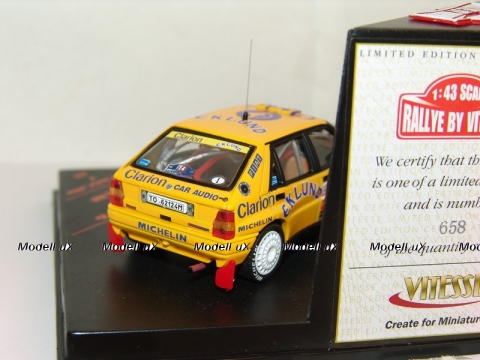 Lancia Delta HF Integrale 16V #14 P.Eklund/J.O.Bohlin, 42411, Vitesse 1:43