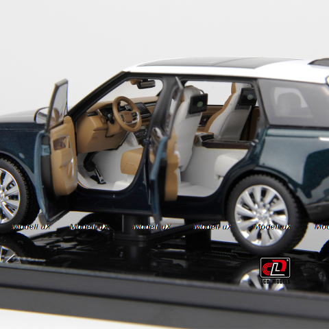 Range Rover Land Rover, SV Serenity, Green with white roof, LCD 1:43