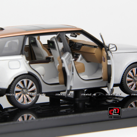 Range Rover Land Rover, SV Serenity, Silver, LCD 1:43