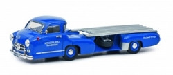 Mercedes Renntransporter blau, 450253800, Schuco 1:43