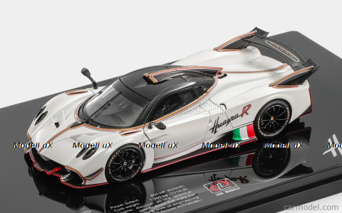 Pagani Huayra R 2021, White, LCD43017WH, LCD 1:43
