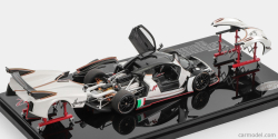 Pagani Huayra R 2021, White, LCD43017WH, LCD 1:43