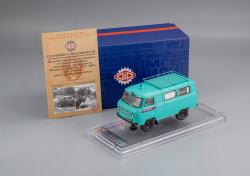 Уаз-450А, Милиция с интерьером г. Запорожье, УССР 1963 г., 145022, DiP Models 1:43