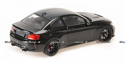 BMW M2 CS 2020,  Blаck Metallic W/Black Wheels, 155021026, Minichamps 1:18