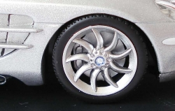 Mercedes SLR McLaren Roadster R199 silver