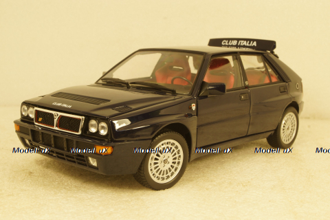 Lancia Delta Integrale, Club Italia 1986, dark blue ,08343SC, Kyosho 1:18