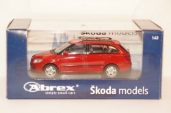 Skoda Fabia II Combi red