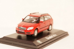 Skoda Fabia II Combi red