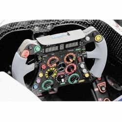Steering Wheel Mercedes AMG Petronas F1 Team W03 Michael Schumacher 2012, 251120007, Minichamps 1:2