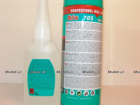 Клей двухкомпонентный AKFIX 705