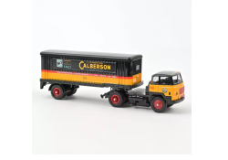 Unic- Estere-Calberson Truck+Trailer 1961-green yellow, CL5511,  Norev 1:43
