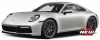 Porsche 911 Carrera 4 GTS, 2020, silver, 155063104,  Minichamps 1:18