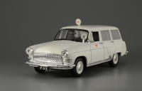 ГАЗ-22Б "Волга" скорая медицинская помощь, выпуск №65,  Автомобиль на службе 1:43