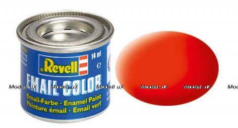 Краска люминесцентная оранжевая матовая REV 32125