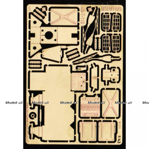 Набор для моделей КамАЗ «самосвал» 43-T-112
