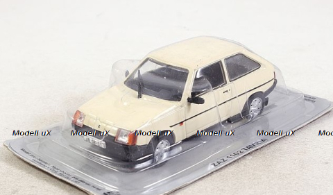 Заз-1102 Таврия, белая, Kultowe Auto PLR #55, 1:43