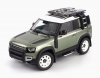 Land Rover Defender 90 with roof pack 2020 - Pangea Green, Almost Real 1:18