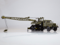 КРАЗ-257 КС-4561 Автокран, SSM1394, SSM 1:43