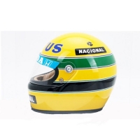 Helmet Ayrton Senna 1987, 540388712, Minichamps 1:10