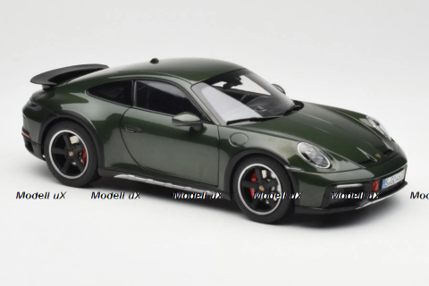 Porsche 911 Dakar 2023, green, 187241, Norev 1:18