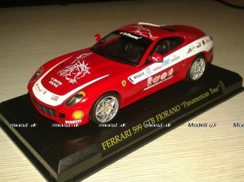 Ferrari 599 GTB Fiorano "Panamerican Tour" №66 Ferrari Collection, Eaglemoss 1:43